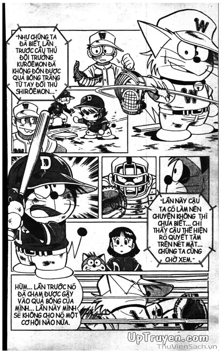 Truyện Tranh Doraemon Bóng Chày trang 3