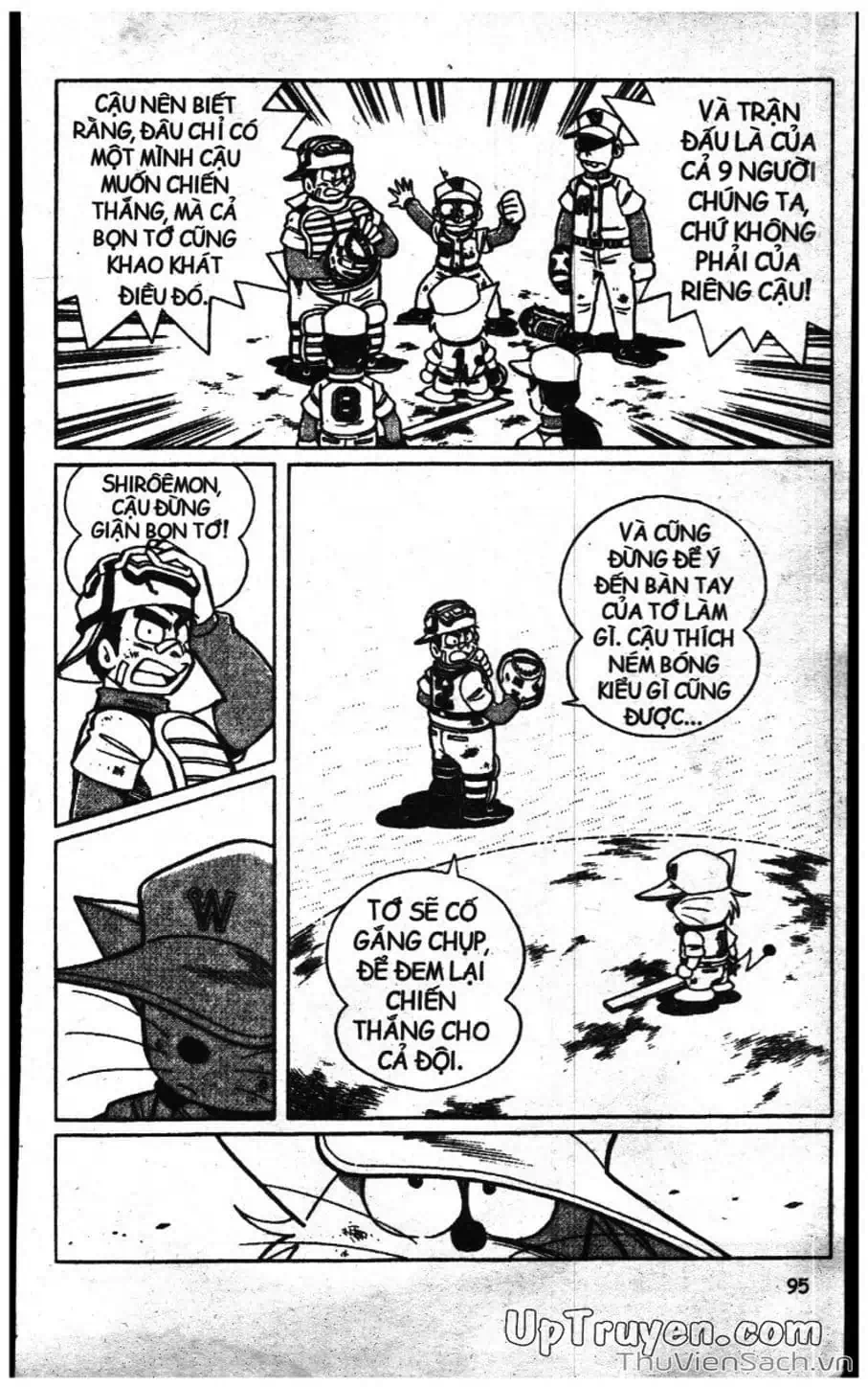 Truyện Tranh Doraemon Bóng Chày trang 3