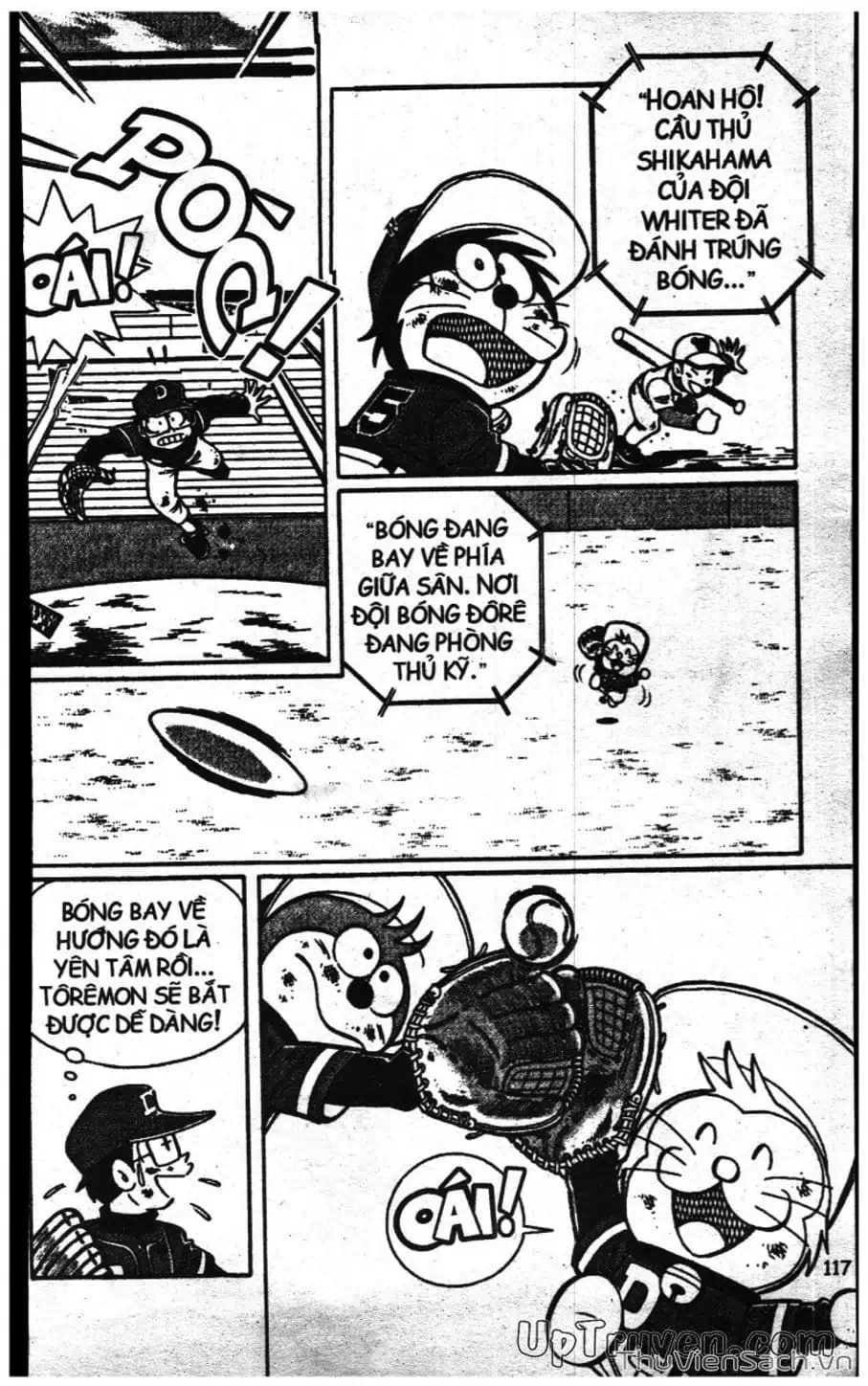 Truyện Tranh Doraemon Bóng Chày trang 3