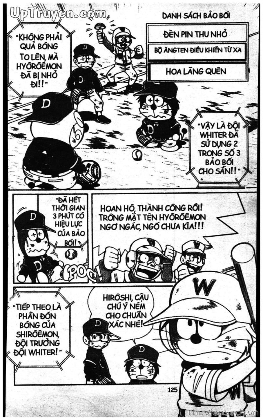 Truyện Tranh Doraemon Bóng Chày trang 3