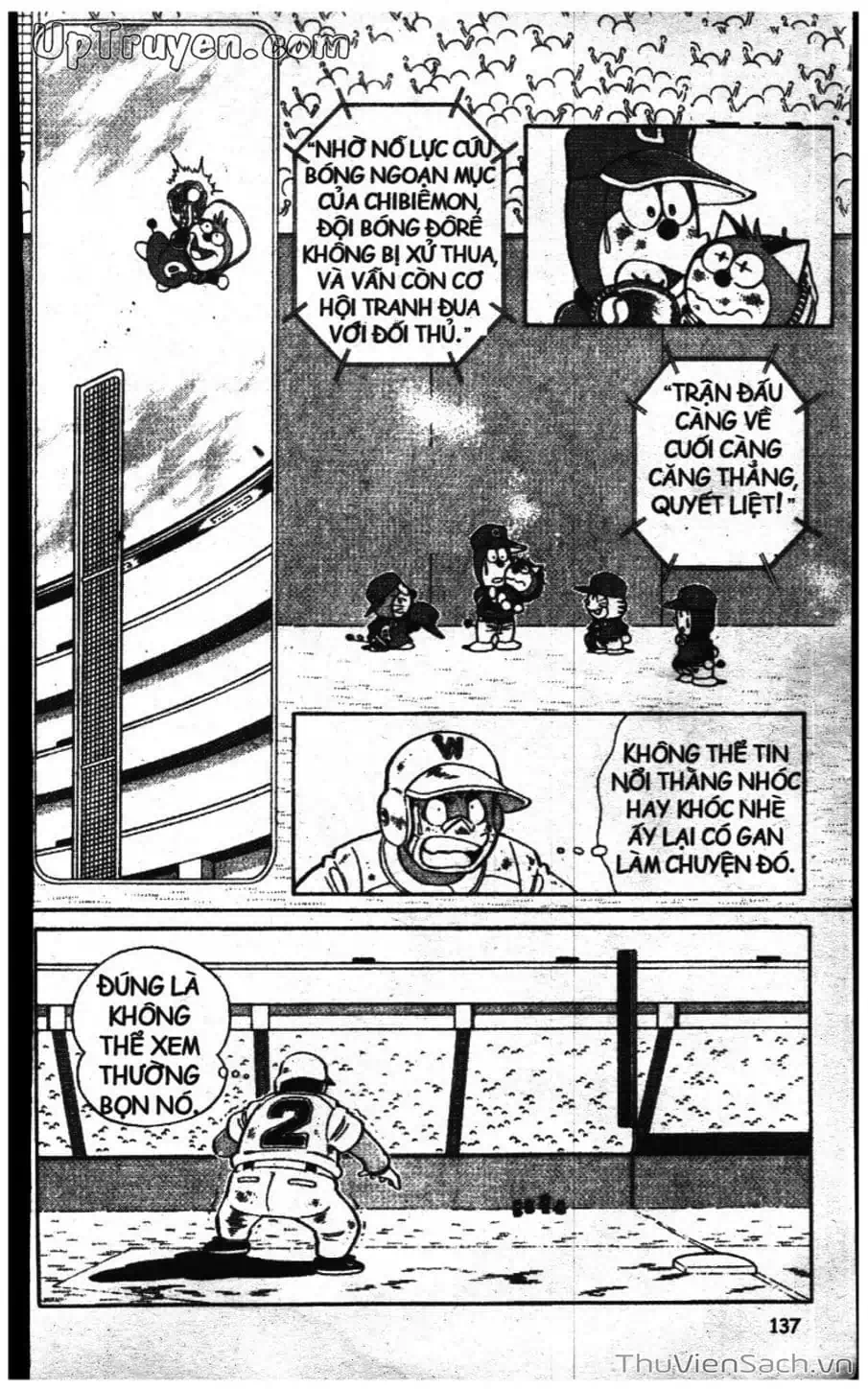 Truyện Tranh Doraemon Bóng Chày trang 3