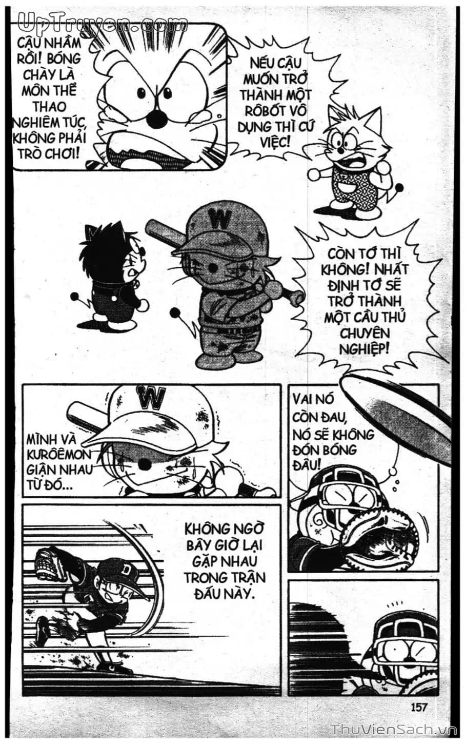 Truyện Tranh Doraemon Bóng Chày trang 3