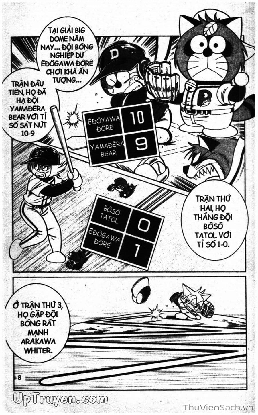 Truyện Tranh Doraemon Bóng Chày trang 3