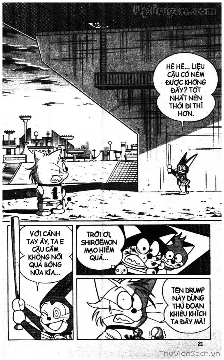 Truyện Tranh Doraemon Bóng Chày trang 3