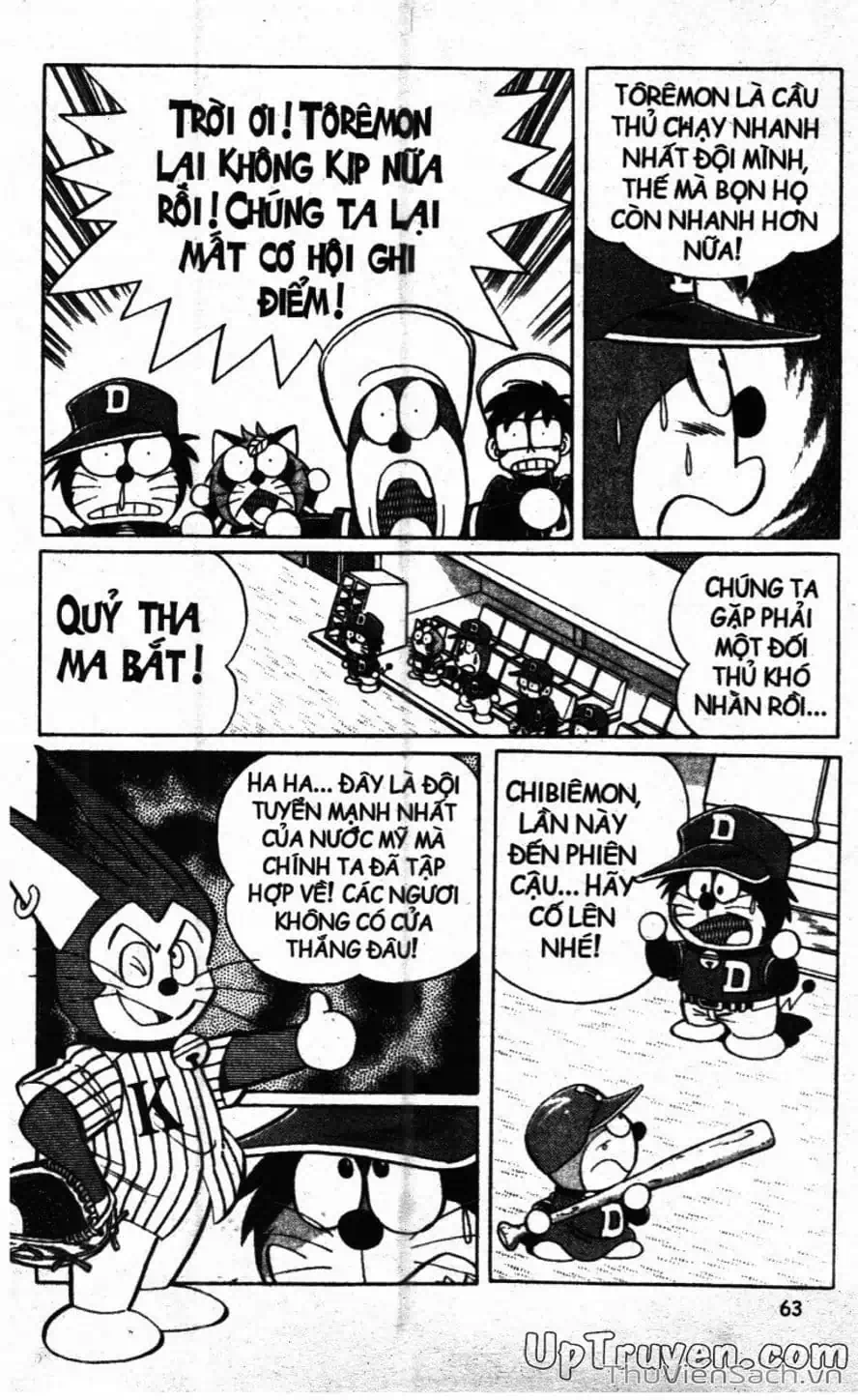 Truyện Tranh Doraemon Bóng Chày trang 3