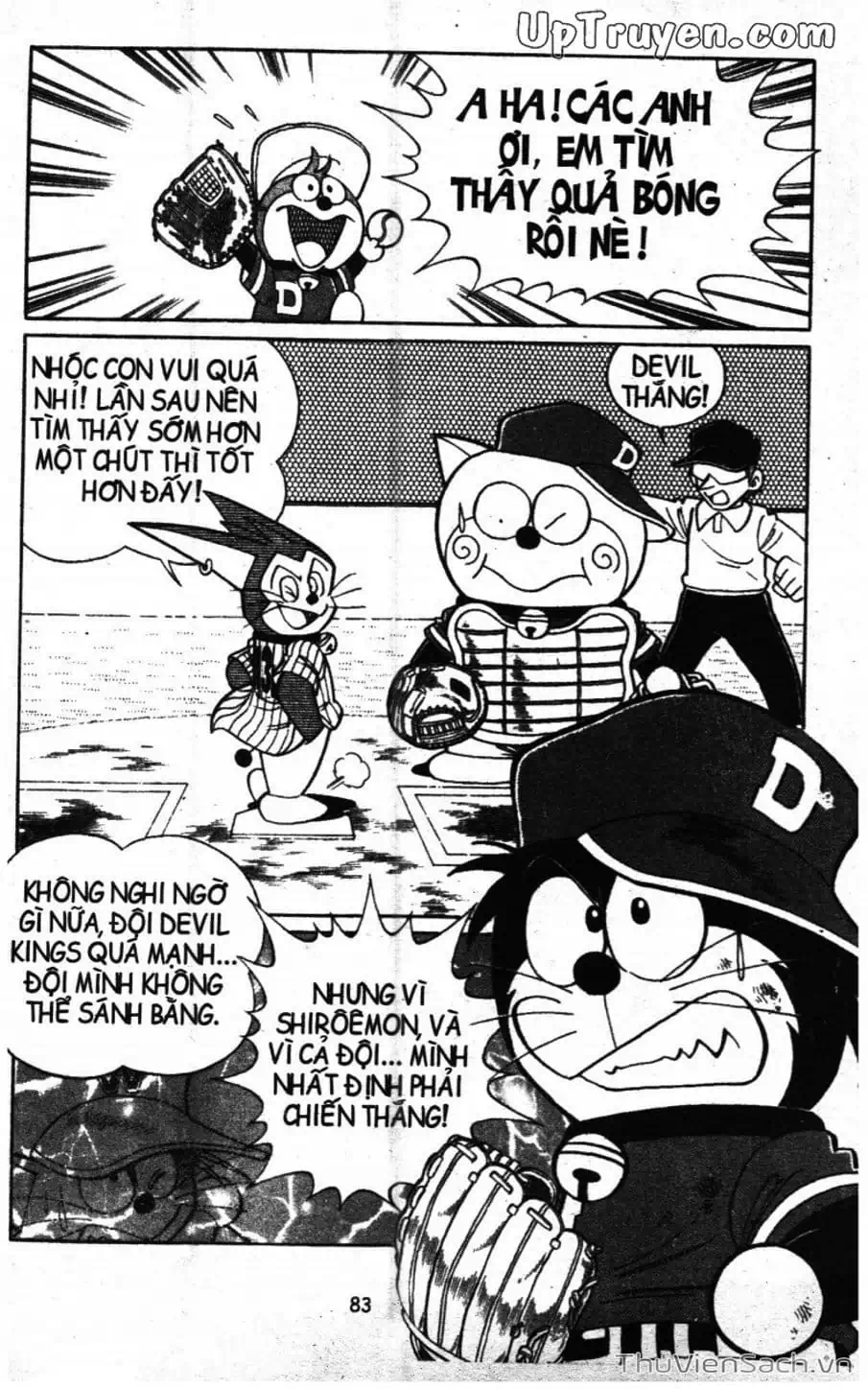 Truyện Tranh Doraemon Bóng Chày trang 3