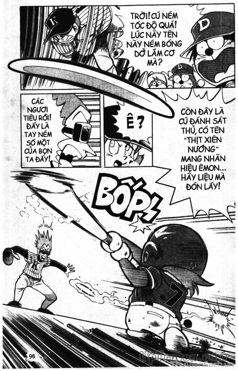 Truyện Tranh Doraemon Bóng Chày trang 3