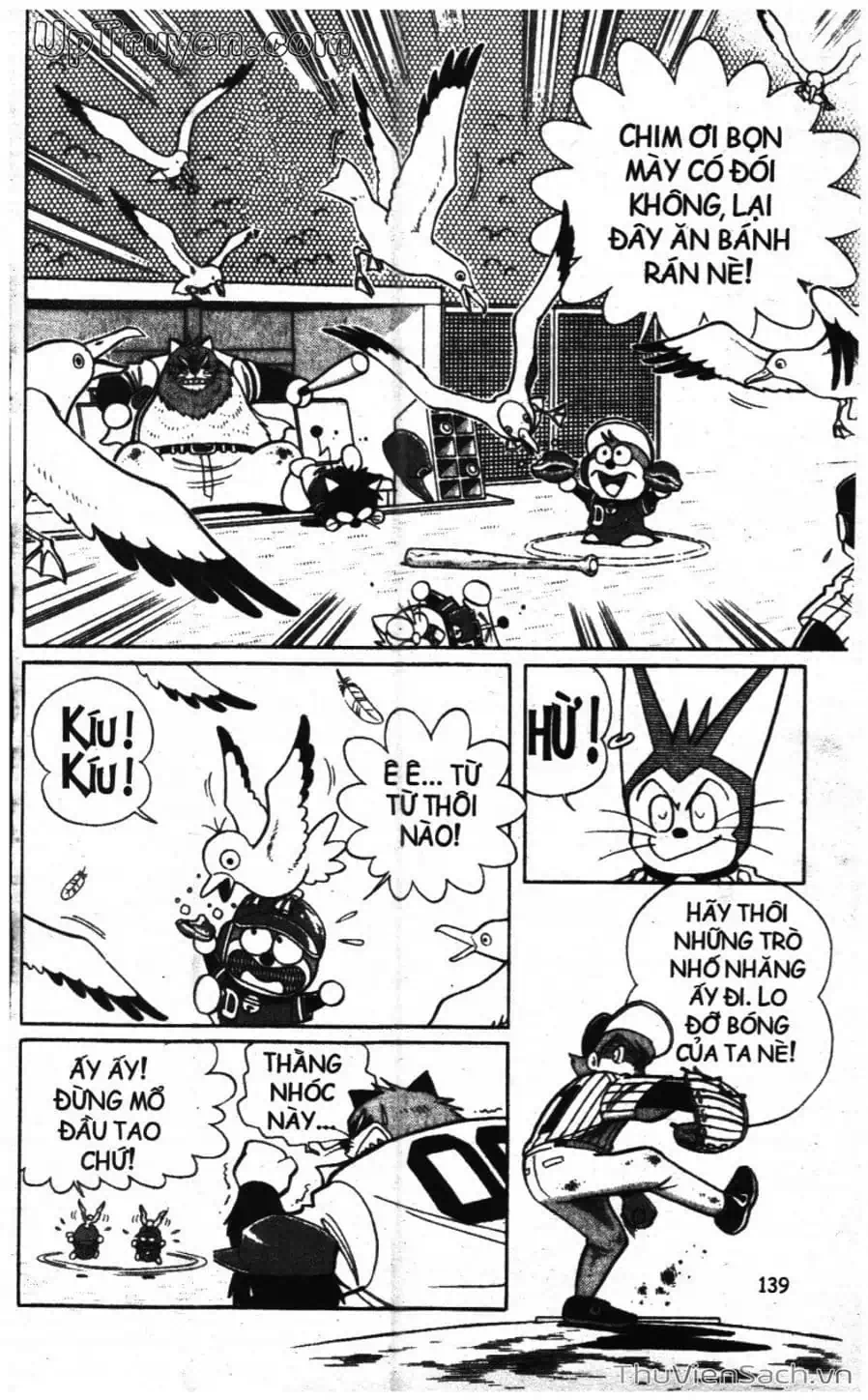 Truyện Tranh Doraemon Bóng Chày trang 3