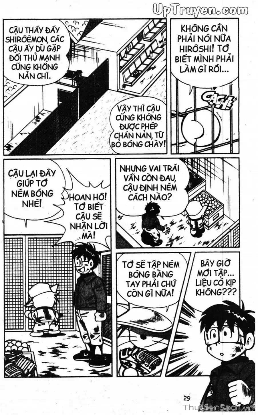 Truyện Tranh Doraemon Bóng Chày trang 3