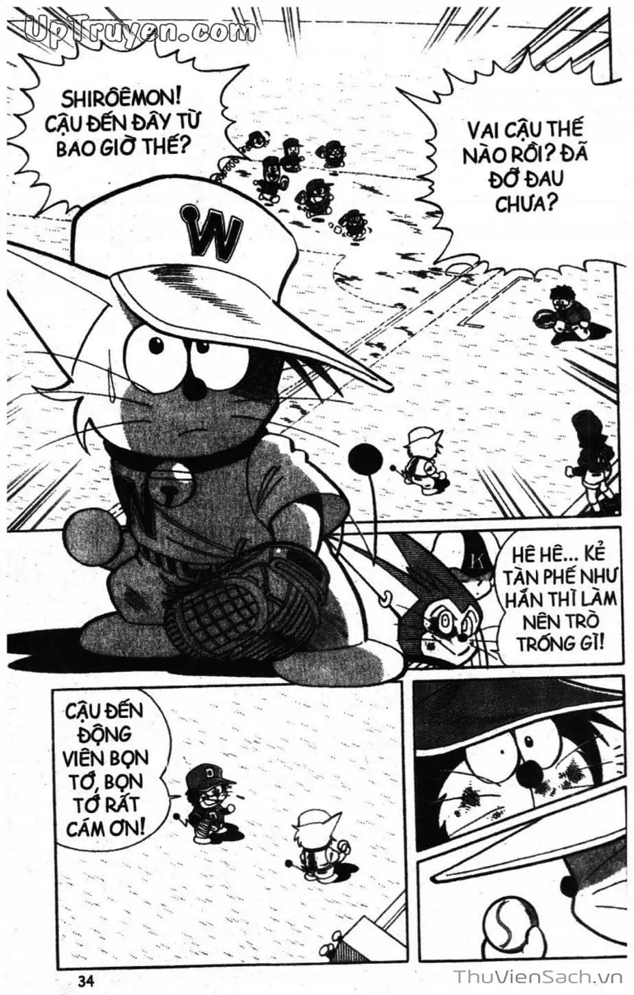 Truyện Tranh Doraemon Bóng Chày trang 3