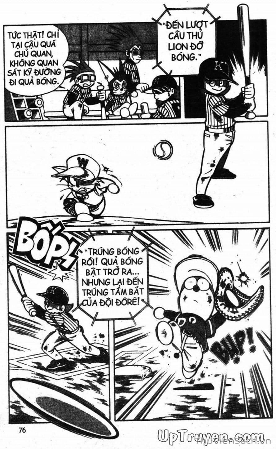 Truyện Tranh Doraemon Bóng Chày trang 3