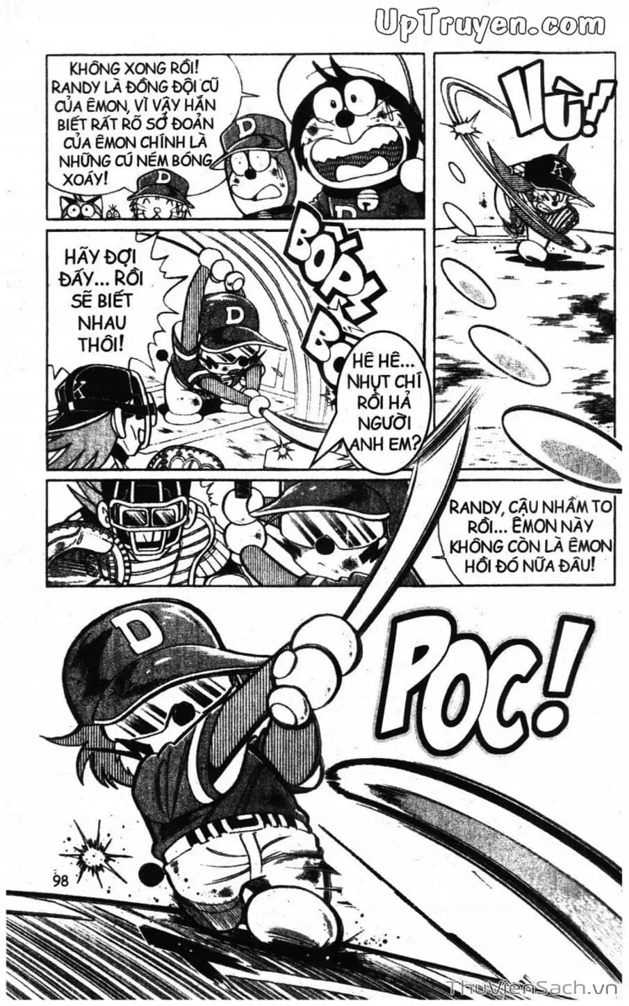 Truyện Tranh Doraemon Bóng Chày trang 3