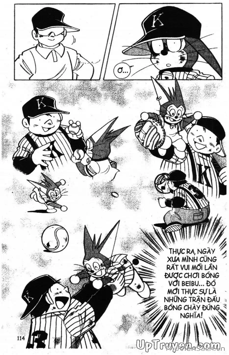 Truyện Tranh Doraemon Bóng Chày trang 3