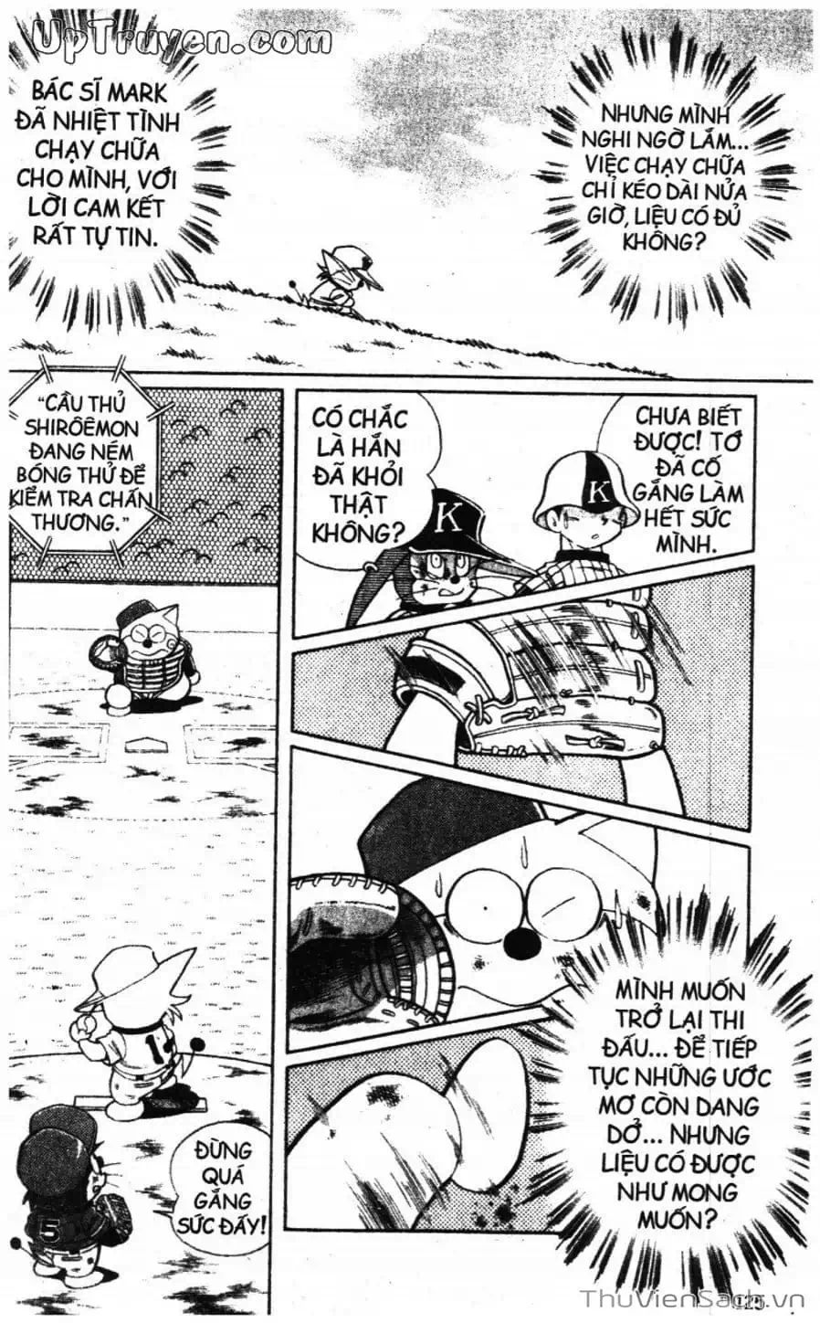 Truyện Tranh Doraemon Bóng Chày trang 3