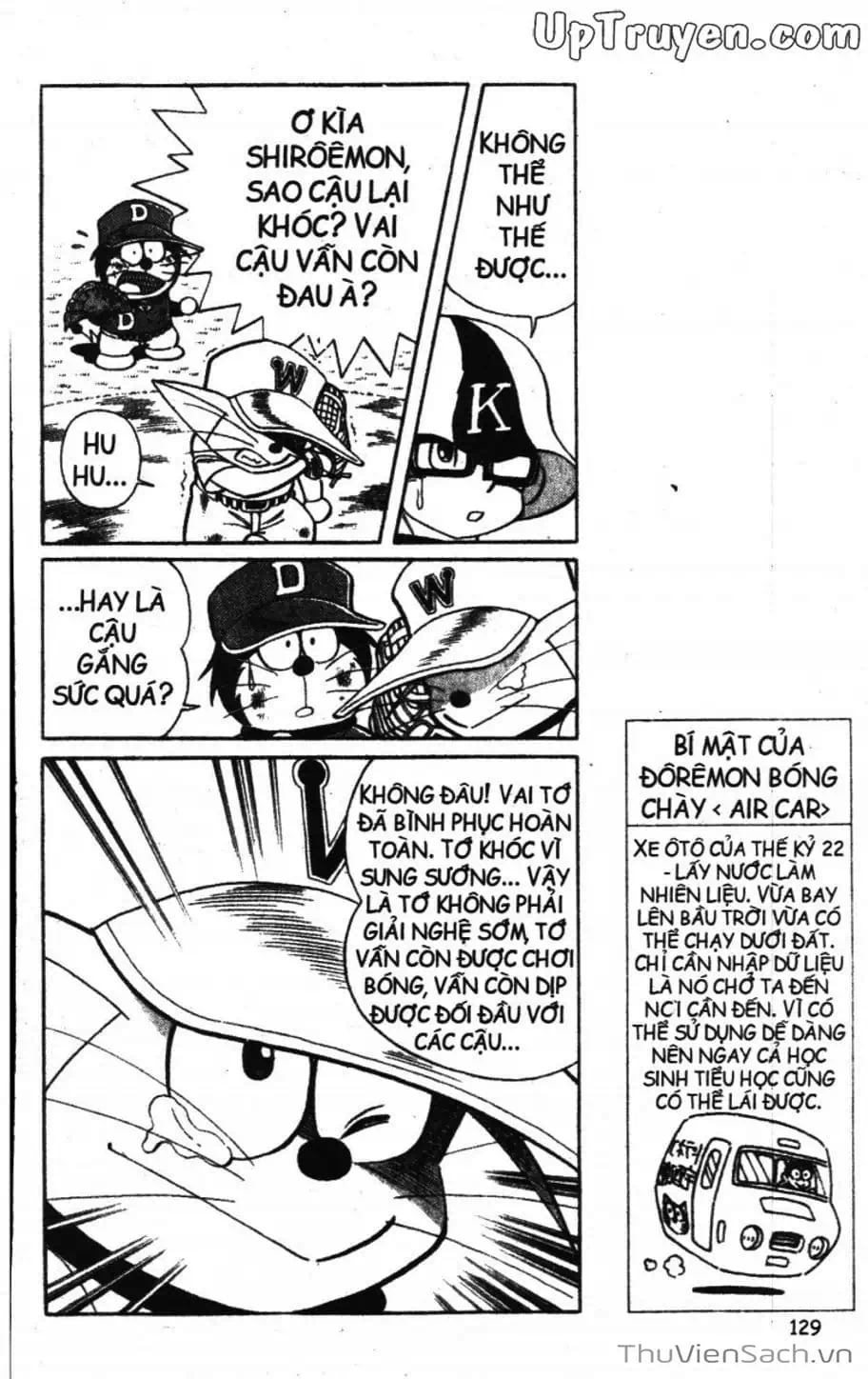 Truyện Tranh Doraemon Bóng Chày trang 3