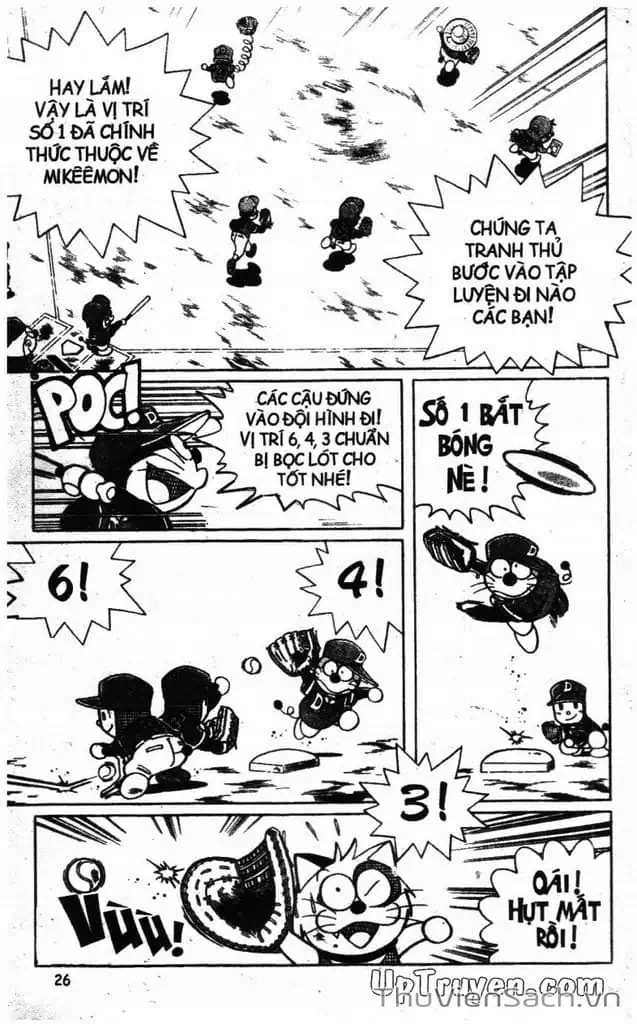 Truyện Tranh Doraemon Bóng Chày trang 3