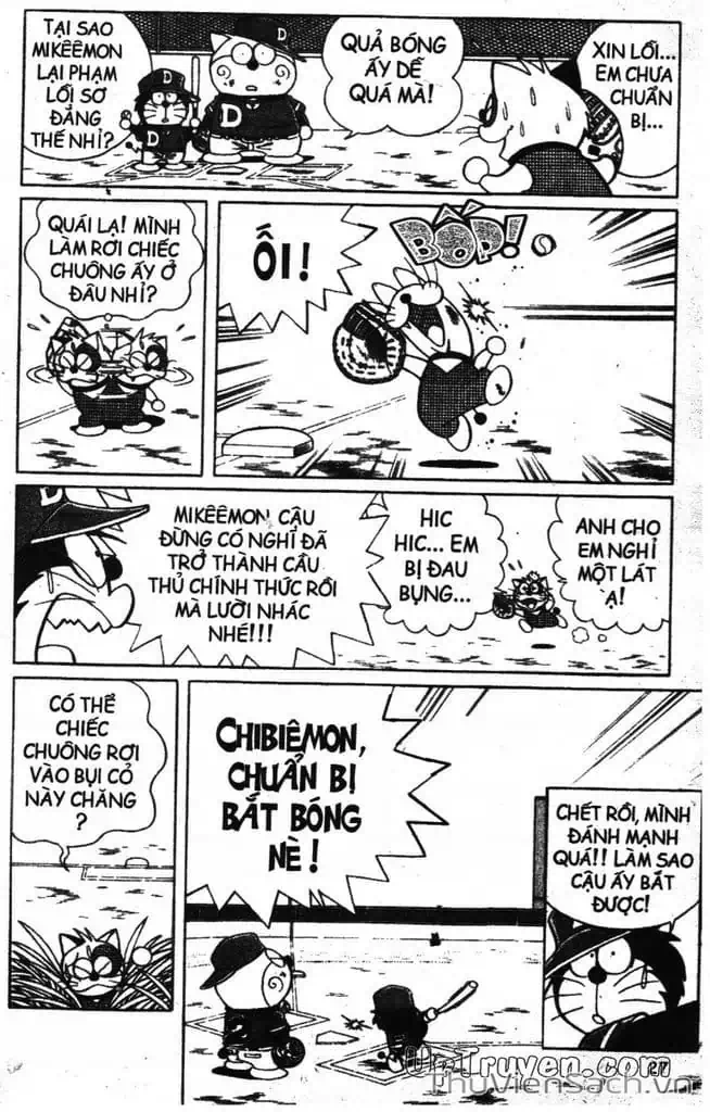 Truyện Tranh Doraemon Bóng Chày trang 3