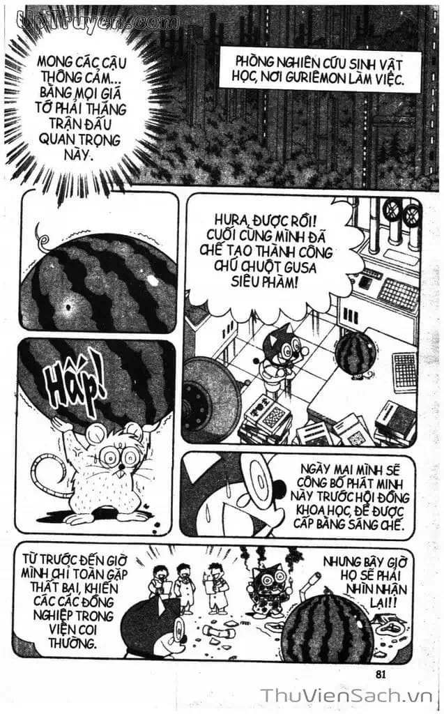 Truyện Tranh Doraemon Bóng Chày trang 3