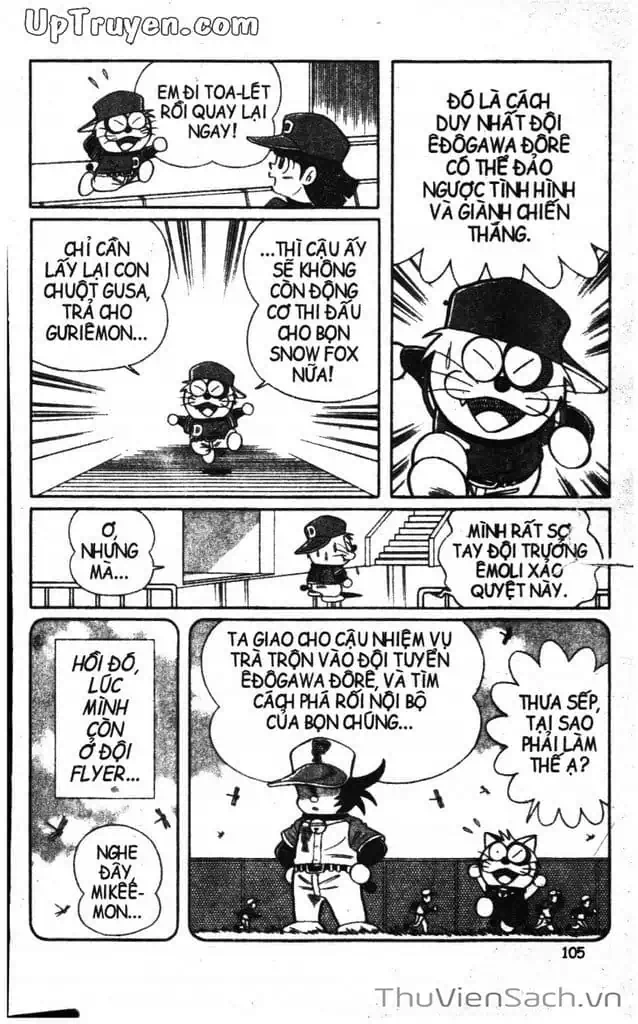 Truyện Tranh Doraemon Bóng Chày trang 3