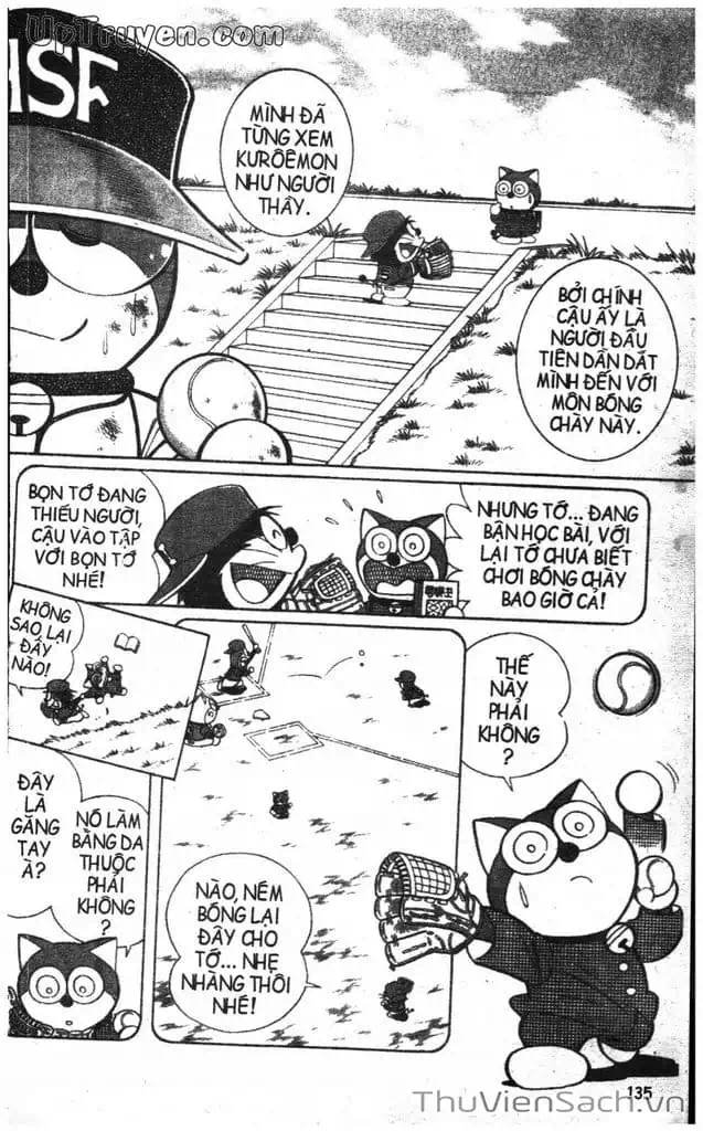 Truyện Tranh Doraemon Bóng Chày trang 3