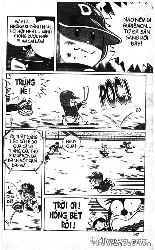 Truyện Tranh Doraemon Bóng Chày trang 3