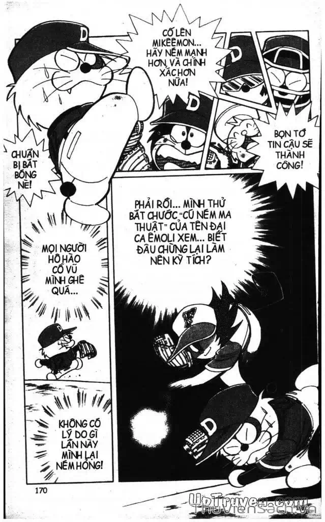 Truyện Tranh Doraemon Bóng Chày trang 3