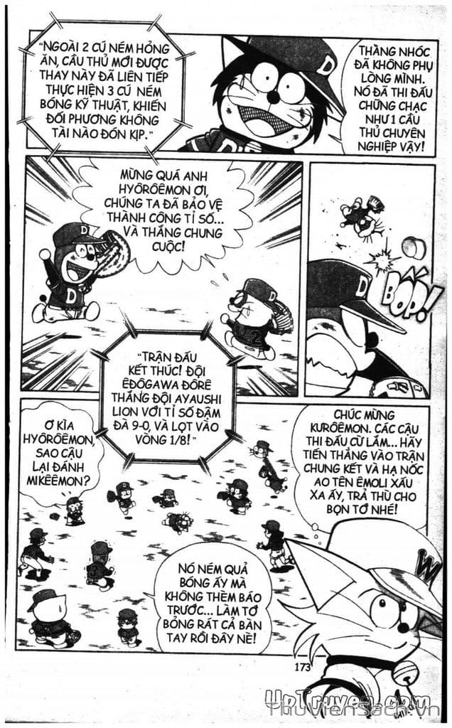 Truyện Tranh Doraemon Bóng Chày trang 3