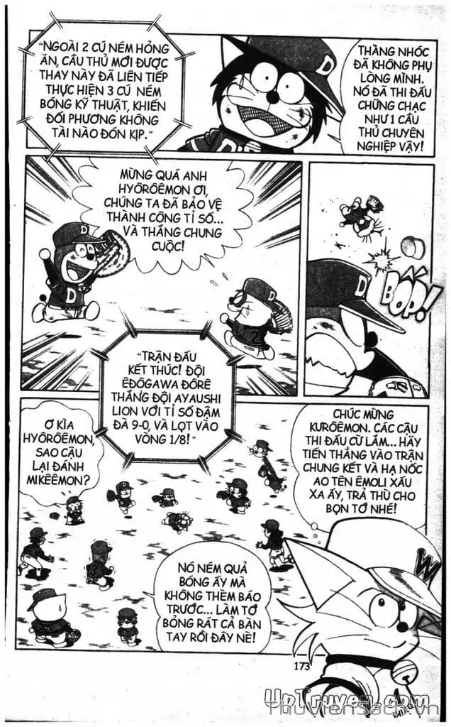 Truyện Tranh Doraemon Bóng Chày trang 3