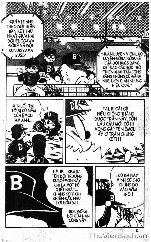Truyện Tranh Doraemon Bóng Chày trang 3