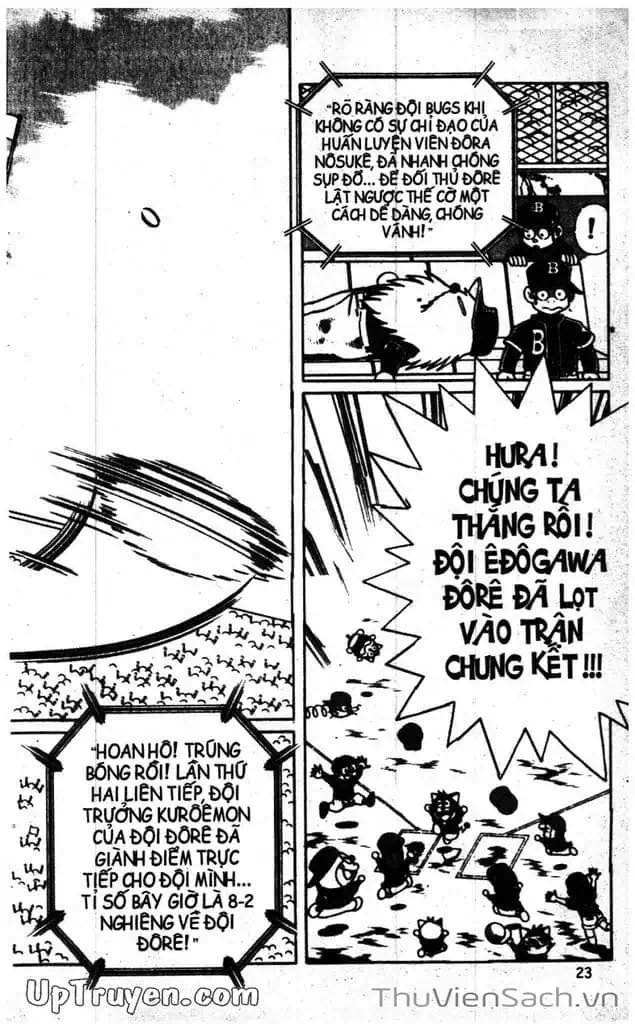 Truyện Tranh Doraemon Bóng Chày trang 3