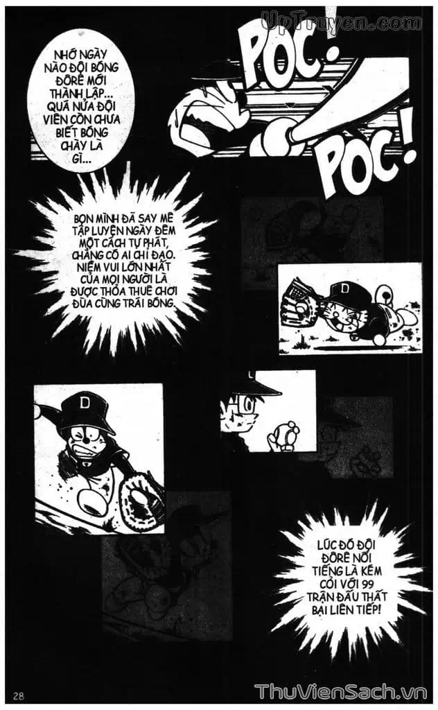 Truyện Tranh Doraemon Bóng Chày trang 3