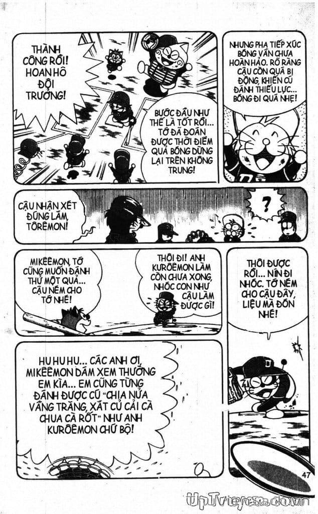 Truyện Tranh Doraemon Bóng Chày trang 3