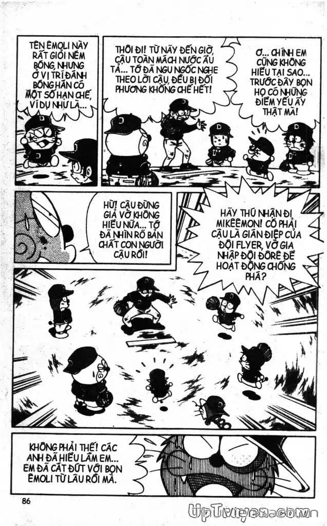 Truyện Tranh Doraemon Bóng Chày trang 3