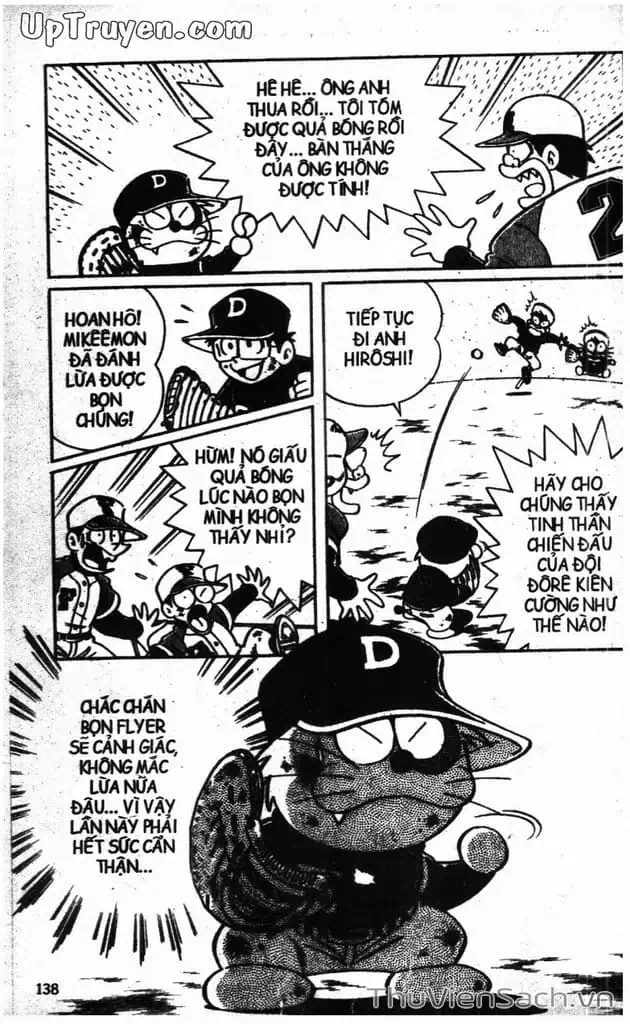 Truyện Tranh Doraemon Bóng Chày trang 3