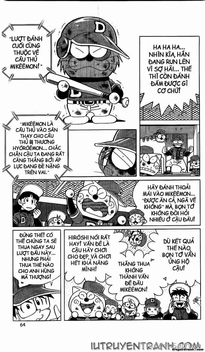 Truyện Tranh Doraemon Bóng Chày trang 3