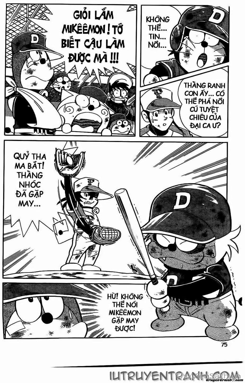 Truyện Tranh Doraemon Bóng Chày trang 3