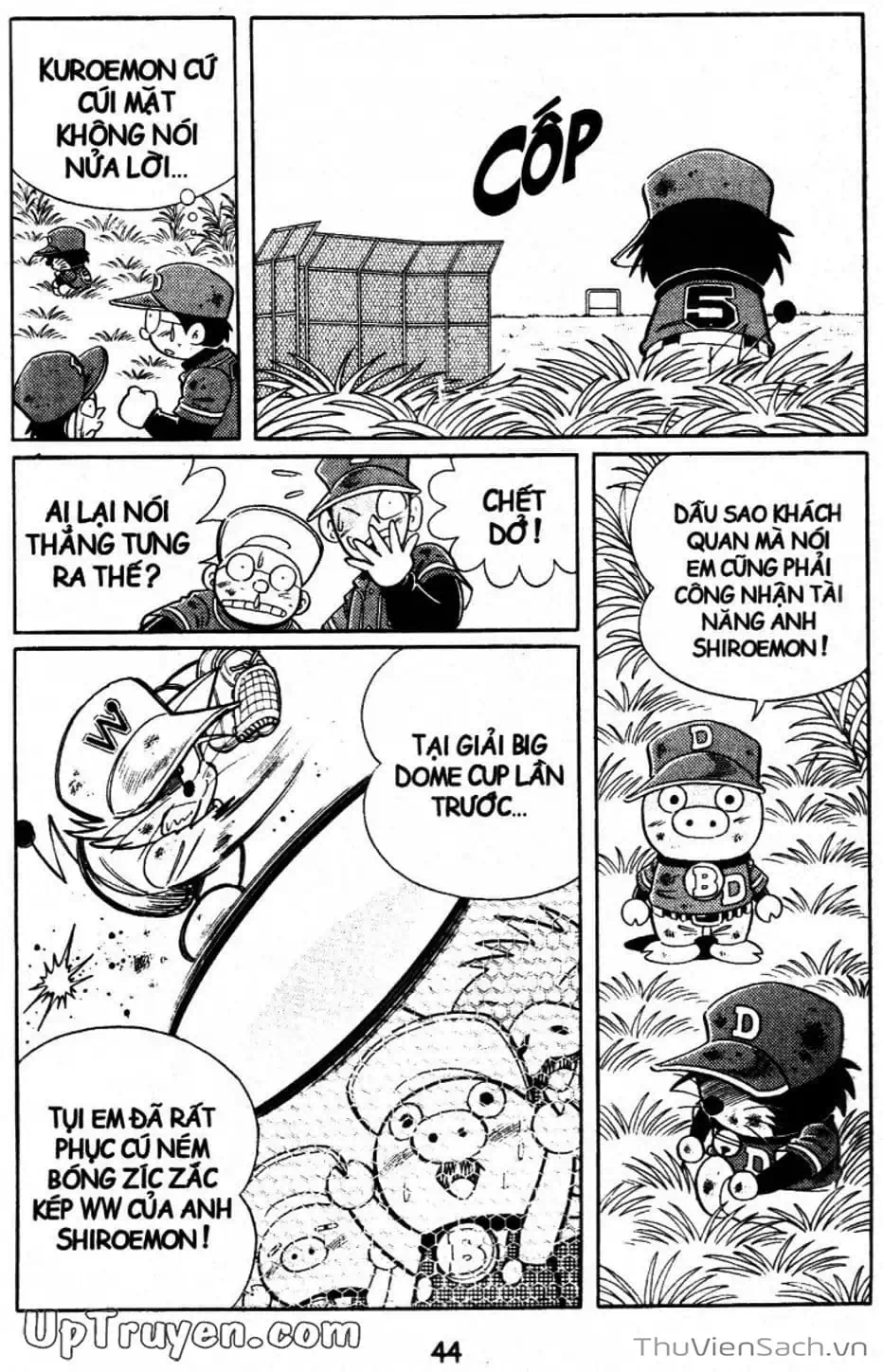 Truyện Tranh Doraemon Bóng Chày trang 3