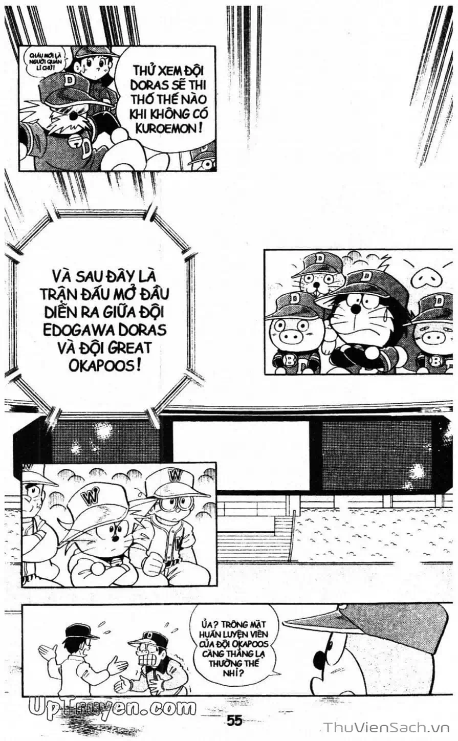 Truyện Tranh Doraemon Bóng Chày trang 3