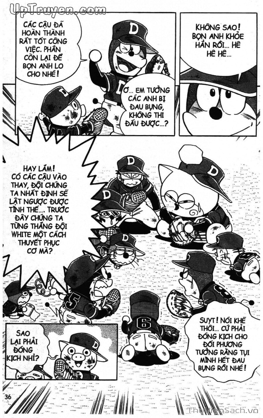 Truyện Tranh Doraemon Bóng Chày trang 3