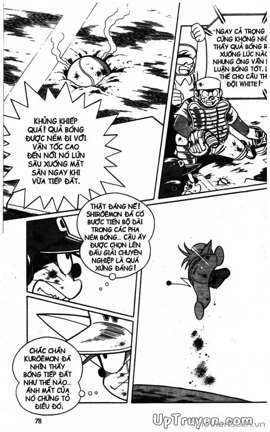 Truyện Tranh Doraemon Bóng Chày trang 3