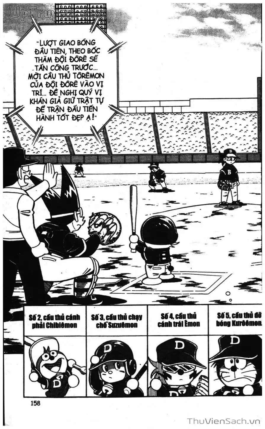Truyện Tranh Doraemon Bóng Chày trang 3