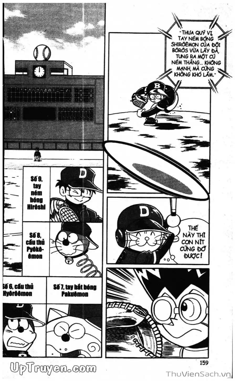 Truyện Tranh Doraemon Bóng Chày trang 3