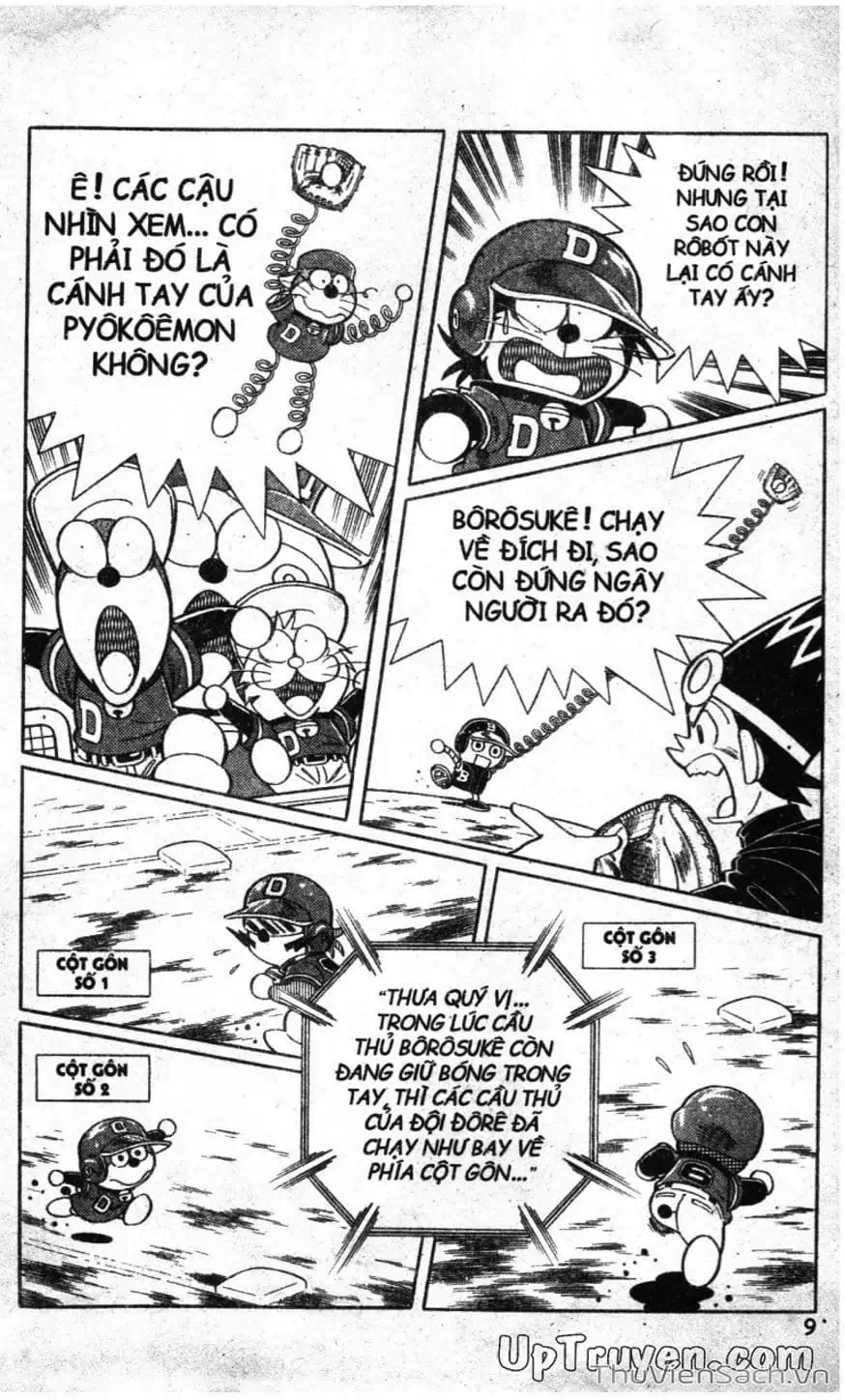 Truyện Tranh Doraemon Bóng Chày trang 3