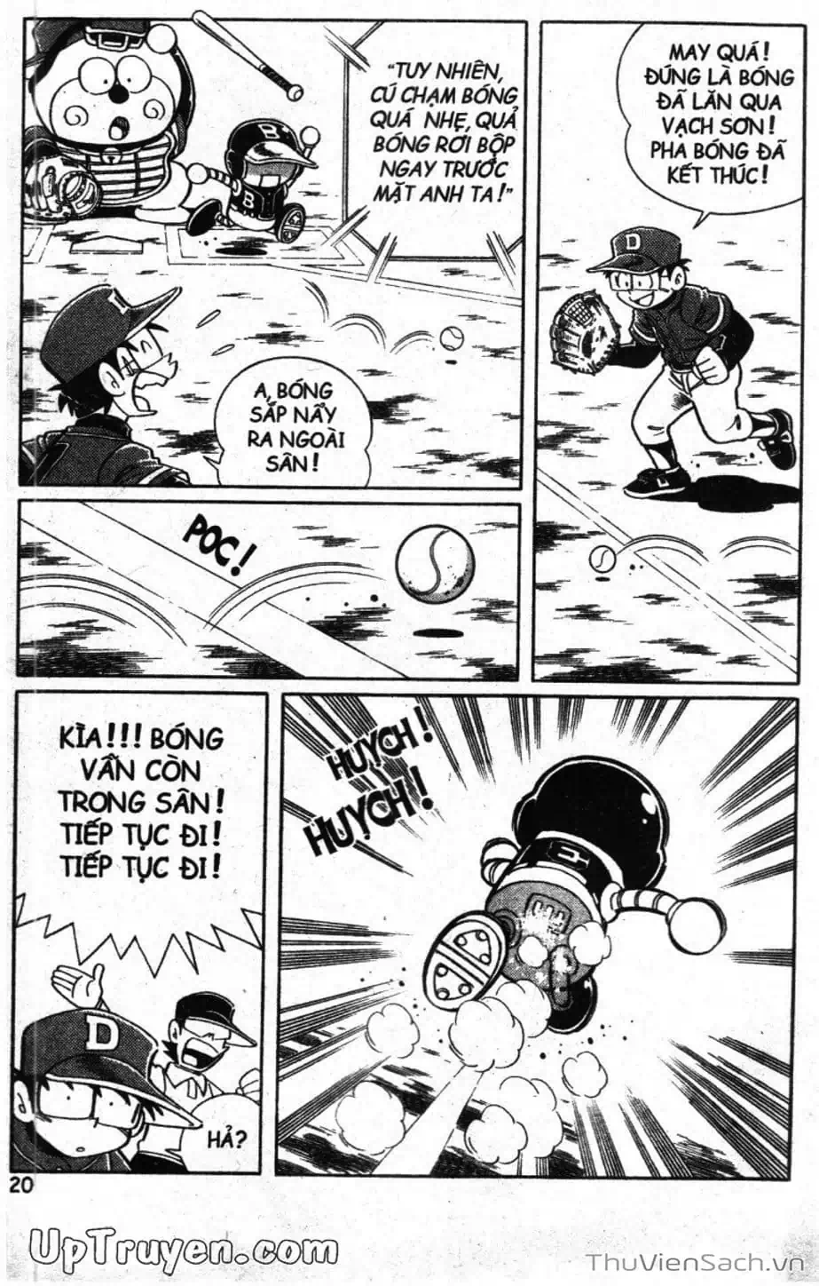 Truyện Tranh Doraemon Bóng Chày trang 3
