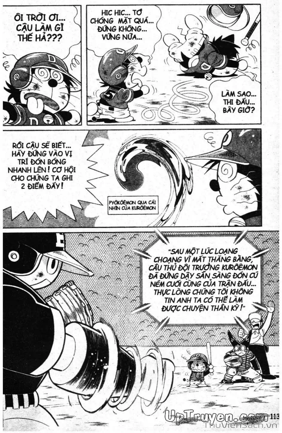 Truyện Tranh Doraemon Bóng Chày trang 3