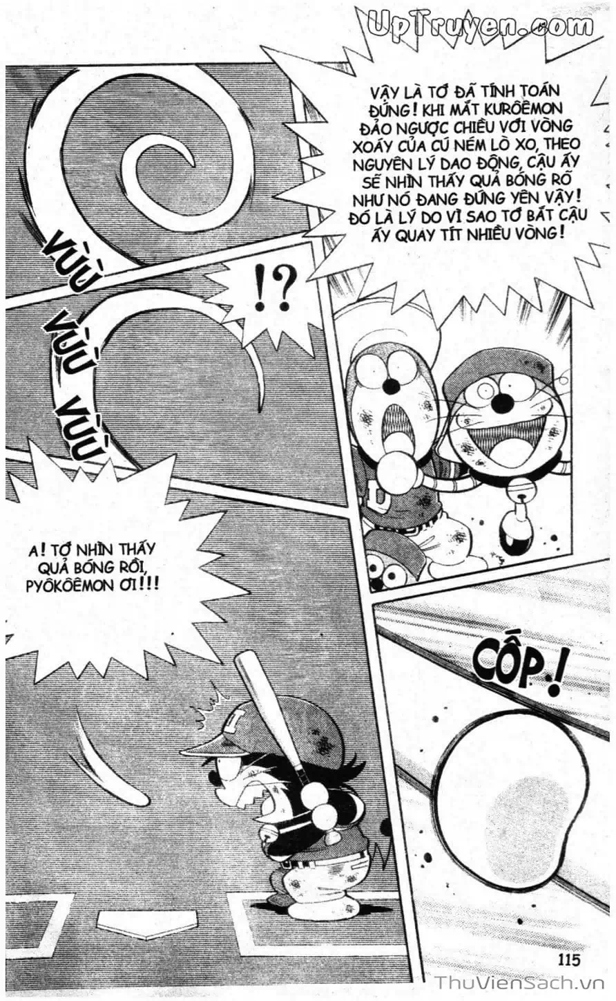 Truyện Tranh Doraemon Bóng Chày trang 3