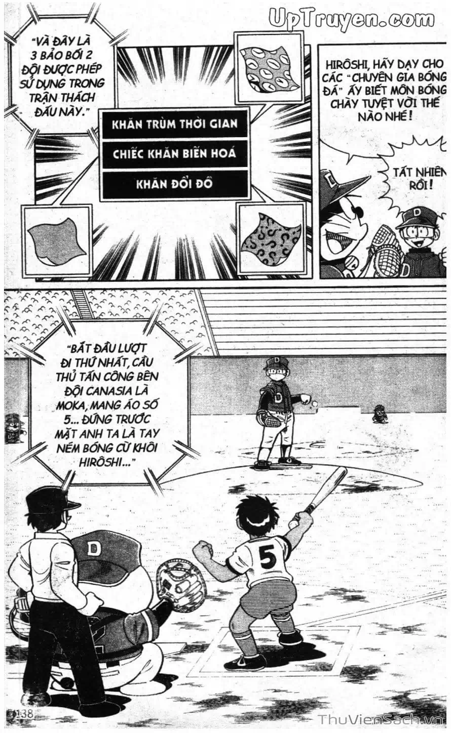 Truyện Tranh Doraemon Bóng Chày trang 3