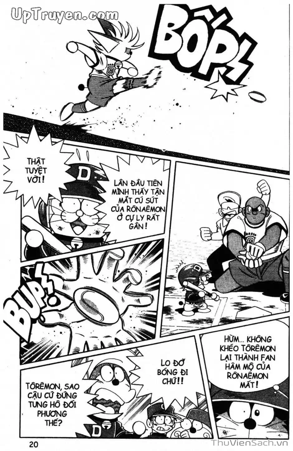Truyện Tranh Doraemon Bóng Chày trang 3