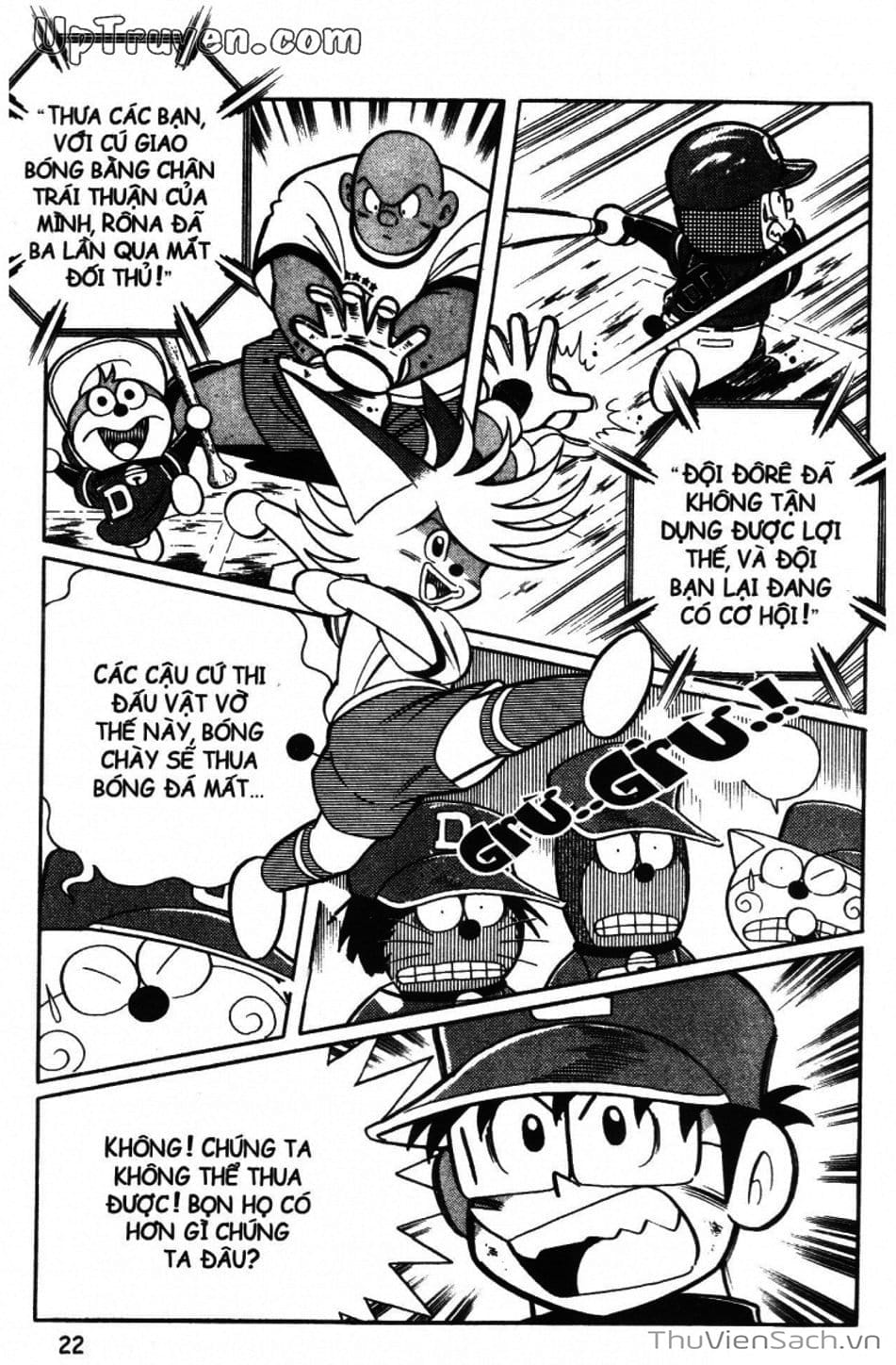 Truyện Tranh Doraemon Bóng Chày trang 3