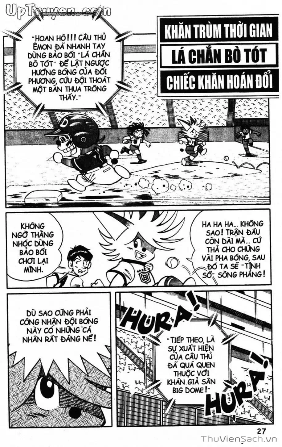 Truyện Tranh Doraemon Bóng Chày trang 3